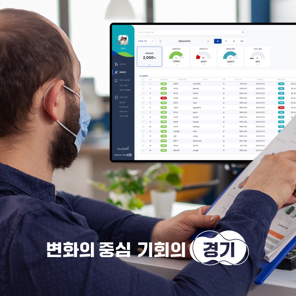 Gyeonggi-do Disabled Opportunity Income Management System 디자인 프로젝트